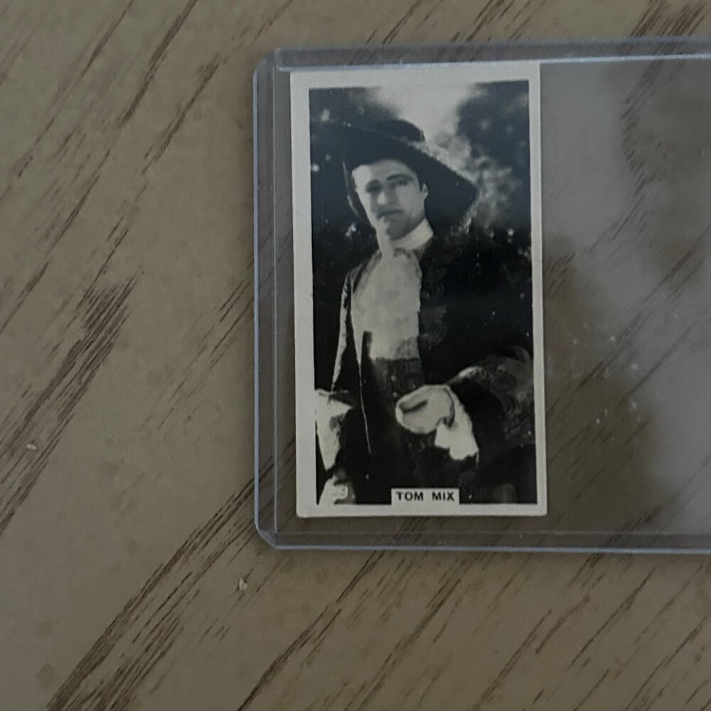 1925 BRITISH AMERICAN TOM MIX 1/1 *RARE*((SUPER SCARCE))